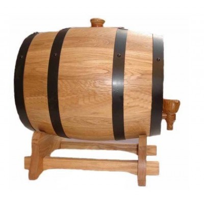 Several size alternative oak wood beer barrel