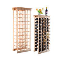 144 Bottle deluxe wine rack ,modular wooden wine cellar kits,cube wine rack