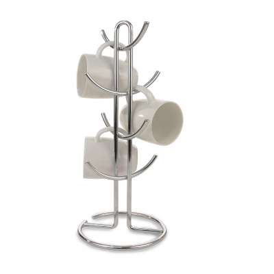 Wholesale Countertop 8 pieces mug cup holder racks display storage organizer